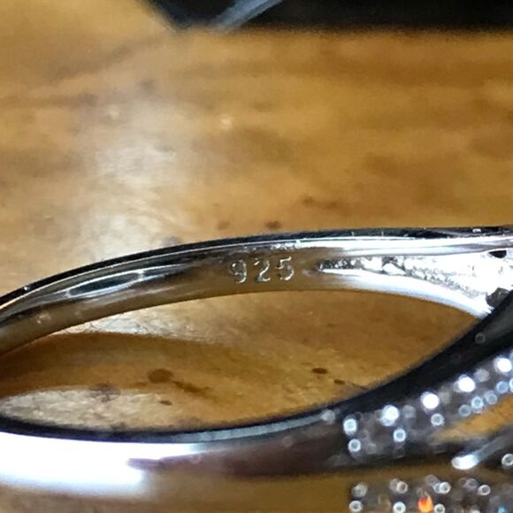 Teal Color Changing Fluorite Sterling Silver Ring Size 8.75 - Picture 4 of 9